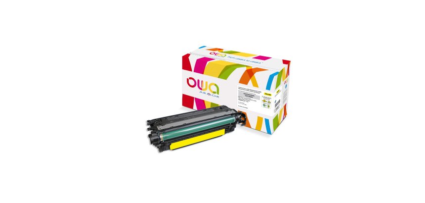 Toner OWA compatibile HP CE252A e Canon 723Y giallo