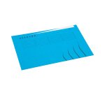 Chemise dossier à onglet SECOLOR bleu - paquet de 10