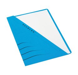 Cut-out folder SECOLOR Djois by Tarifold blue - Pack of 10