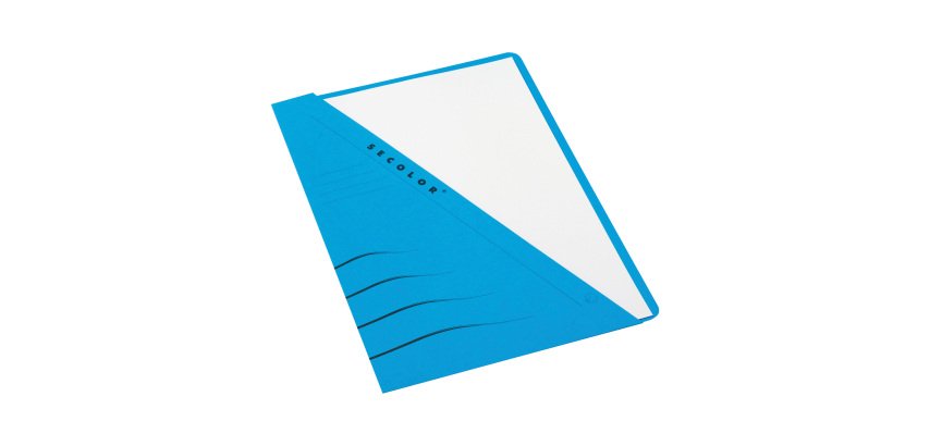 Subcarpeta de archivo recortable azul SECOLOR Djois de Tarifold (paquete de 10)