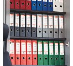 Classeur à levier cartonné Esselte A4 - Dos 7,5 cm noir