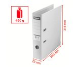 Classeur à levier plastifié Esselte No. 1 Power - dos 7,5 cm - vert clair