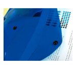 Sobre polipropileno broche 34352 polipropileno A5 azul translúcido Liderpapel