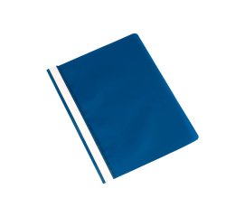 Dossier con fástener metálico A4 cubierta transparente y trasera opaca Q-connect capacidad 30 hojas