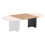 Extension pour table modulable avec Top Access intégré pieds croix Excellens