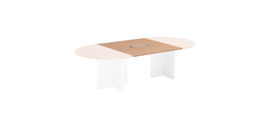 Extension pour table modulable avec Top Access intégré pieds croix Excellens