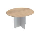 Modulaire vergadertafel L140 cm Excellens kruis onderstel