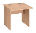 Bureau droit piètement plein bois Bruneau Excellens