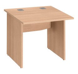 Bureau droit L 80 cm piètement plein Essens