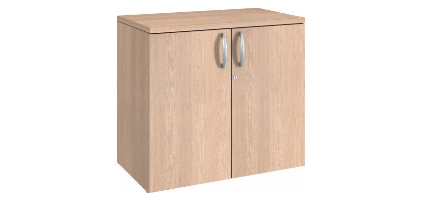 Armoire basse portes battantes Excellens / Arko H 73 x L 80 cm