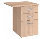Caisson hauteur bureau 3 tiroirs avec extension Essens