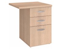 Caisson hauteur bureau 3 tiroirs avec extension Essens