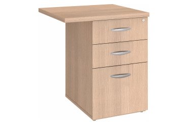 Caisson hauteur bureau 3 tiroirs avec extension Excellens