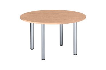 Table de réunion 4 piètements tube métal Excellens