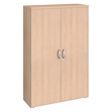 Armoire haute bois portes battantes H 182 x L 120 cm Essens