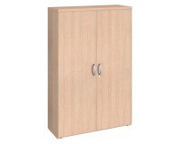Armoire haute bois portes battantes H 182 x L 120 cm Essens