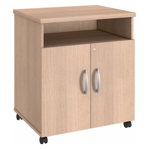 Mueble auxiliar móvil Excellens roble claro