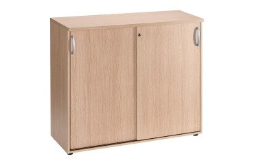 Mobile basso in legno porte scorrevoli H 104 x L 120 cm Excellens
