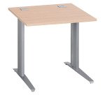 En_bureaux droits l 80 pieds metal fixe aluminium