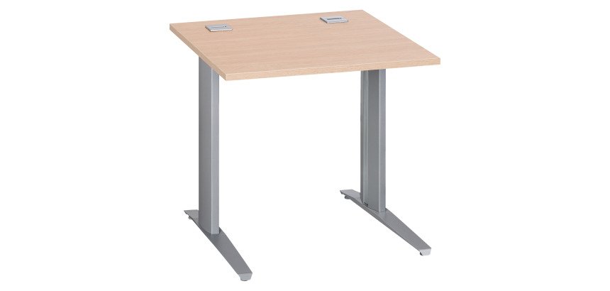 En_bureaux droits l 80 pieds metal fixe aluminium