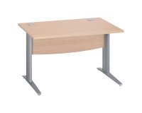 Office Excellens with metal L-shaped legs Bruneau