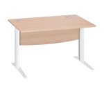 Office Excellens with metal L-shaped legs Bruneau