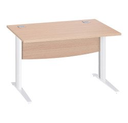 Mesa recta patas metal "L"  Excellens Bruneau