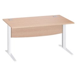 Bureau Excellens piètement L métal Bruneau