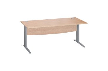 Bureau Excellens piètement L métal Bruneau