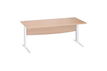 Bureau Excellens piètement L métal Bruneau