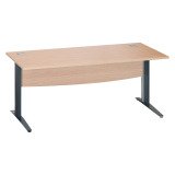 Bureau Excellens piètement L métal Bruneau