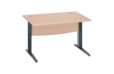 Mesa recta patas metal "L"  Excellens Bruneau