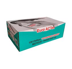 Box of 120 precut rags coloured cotton