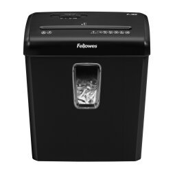 Destructeur Fellowes Powershred P-30C - coupe croisé