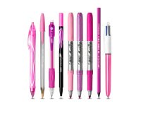 En_cf9 set bic pink e purple trousse rosa