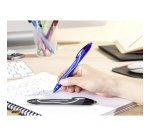 Penna gel a scatto BIC Intensity Gel Quick Dry, 0,7mm, astuccio in metallo 10 colori assortiti