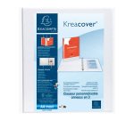 Customizable Exacompta Kreacover 4-ring binder with D 2 cm spine 3.8 cm