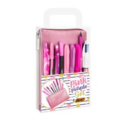 Trousse Penne Pink & Purple BIC 9 unità