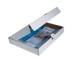 Étui de 100 pochettes perforées Exacompta Extra Strong A4 polypropylène lisse 9/100e