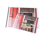 Baguette reliure anneaux plastique 12 mm noir - Boîte de 100