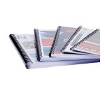 Baguette reliure anneaux plastique 12 mm noir - Boîte de 100