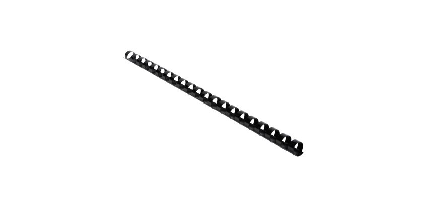 Bindruggen plastic 12 mm zwart - doos van 100