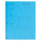 Paquet de 25 dossiers de plaidoirie pré-imprimés Exacompta - 25x32 - turquoise