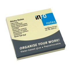 En_notes riposiz 75x75mm gl 100ff 12pz infonotes