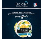 Désodorisant gel Boldair destructeur d'odeurs Citron - Pot de 300 g