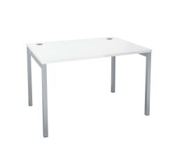 Scrivania Squadra 120 x 80 cm bianca