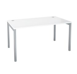 Bureau droit Squadra piètement métal 40 x 40 mm