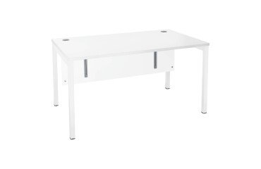 Scrivania Squadra 140 x 80 cm bianca