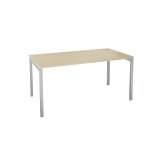 Bureau droit Squadra piètement métal 40 x 40 mm