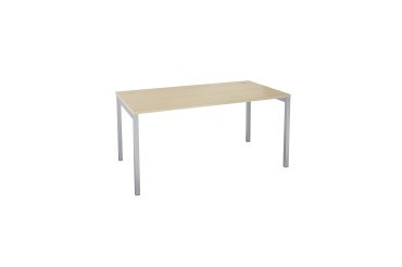 Bureau droit Squadra piètement métal 40 x 40 mm